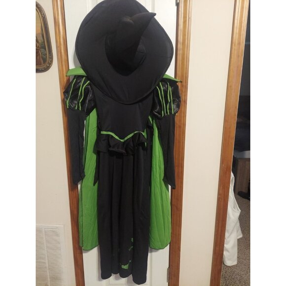 The Wizard Of Oz Wicked Witch Of The West Child Costume M 8-10 Rubies - Picture 3 of 14